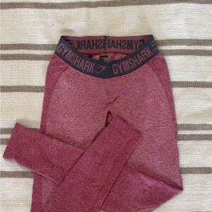 Gymshark Pink Leggings with Wide Elastic Waistband